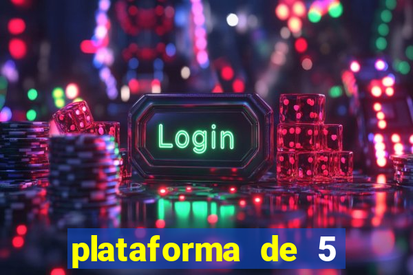 plataforma de 5 reais fortune tiger