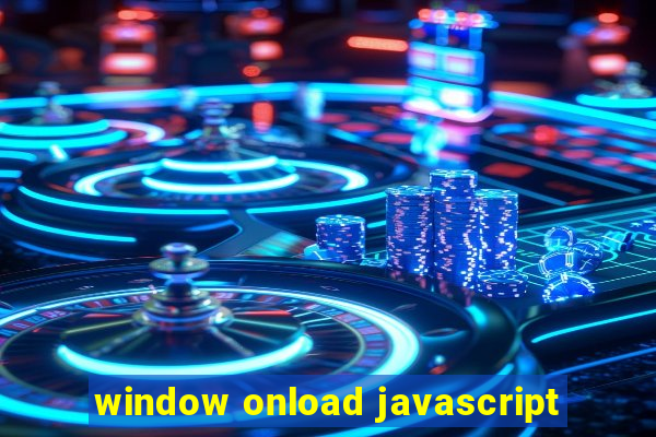 window onload javascript