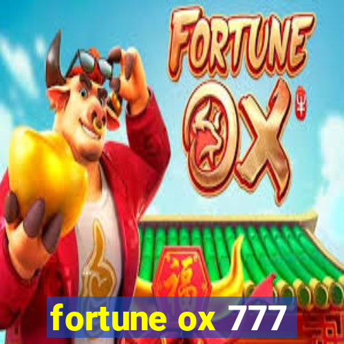 fortune ox 777