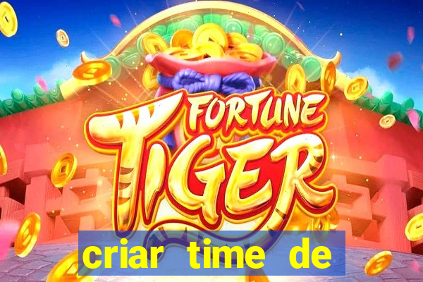 criar time de futebol simulador