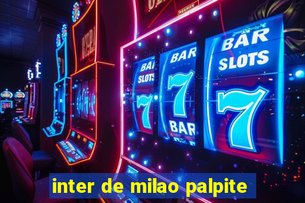 inter de milao palpite