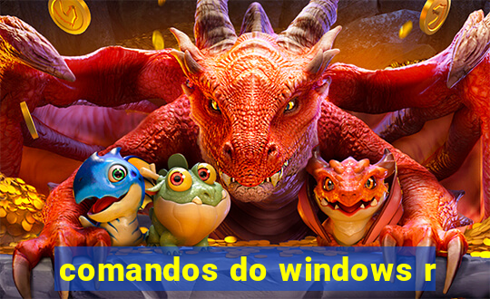 comandos do windows r