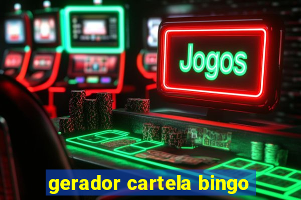 gerador cartela bingo