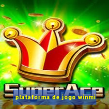 plataforma de jogo winmi