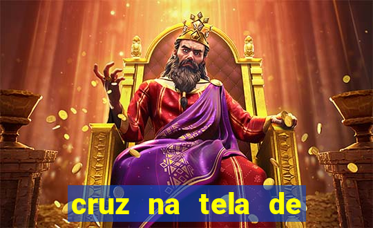 cruz na tela de cruz das