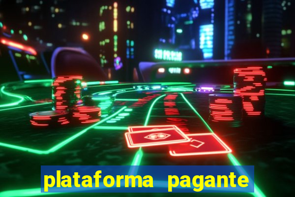 plataforma pagante fortune tiger