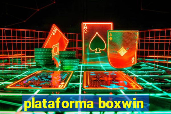 plataforma boxwin