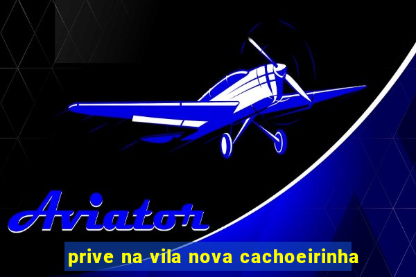 prive na vila nova cachoeirinha