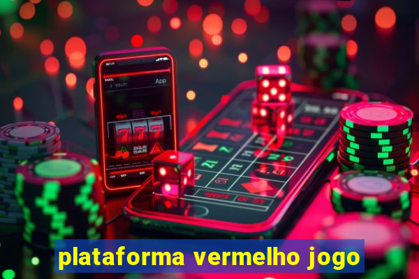 plataforma vermelho jogo