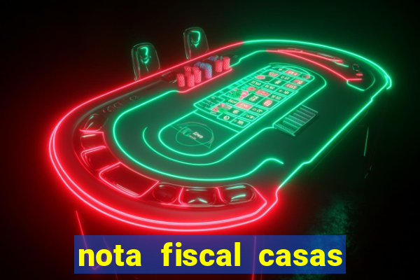 nota fiscal casas bahia 2 via