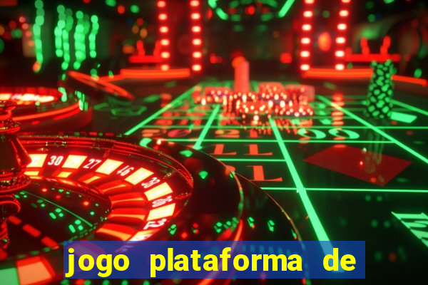 jogo plataforma de 3 reais