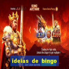 ideias de bingo para o natal