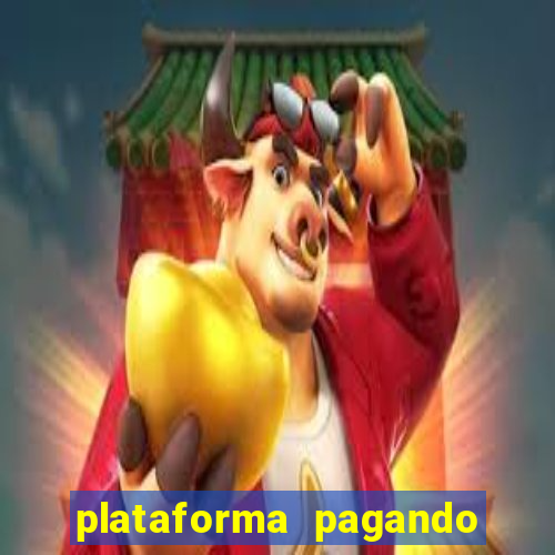 plataforma pagando bonus no cadastro