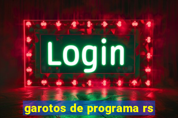 garotos de programa rs