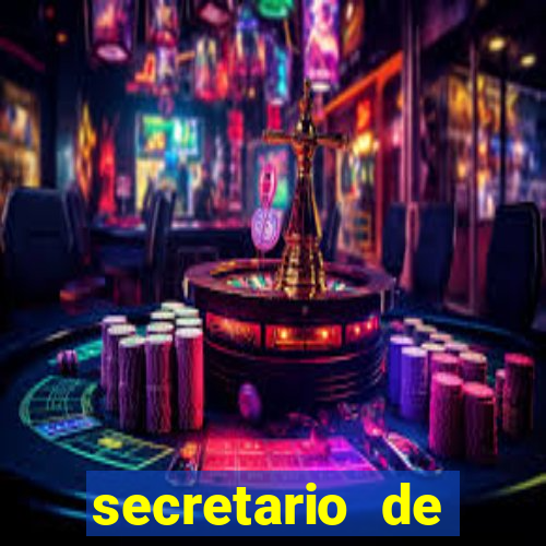 secretario de esporte salario